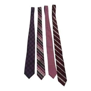 4 Piece Men's Tie Set, DKNY, David Taylor, Nautica, Pronto Uomo
